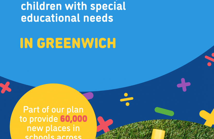 Details for extra spending on SEN in Greenwich